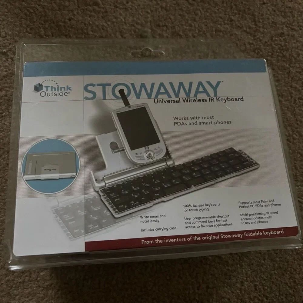 Think Outside Stowaway Universal Wireless IR Keyboard *New*
